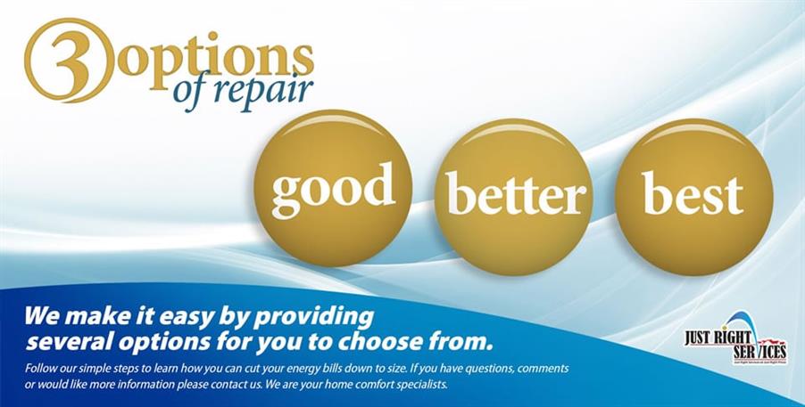 repair options banner