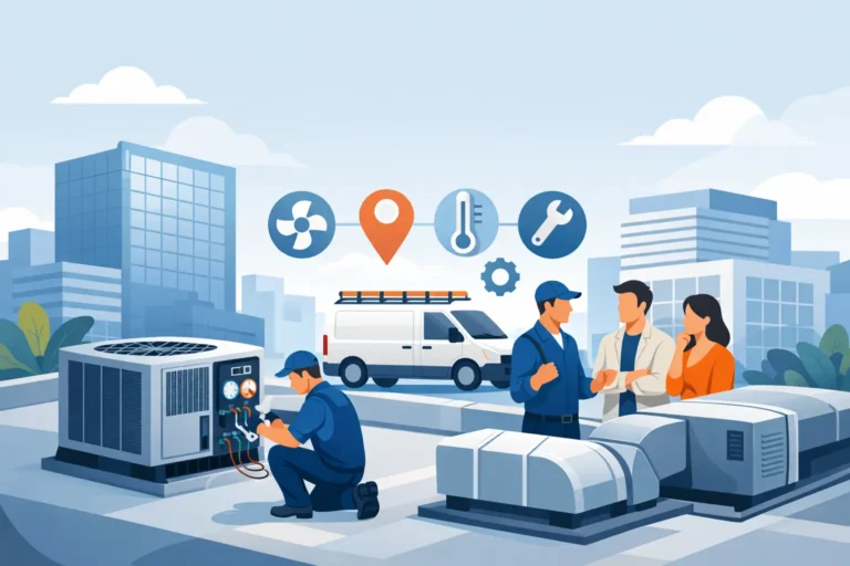 Commercial HVAC Service Near Me: What Matters