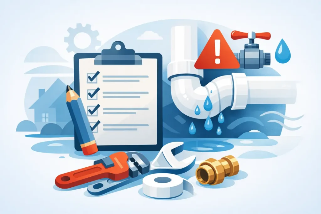 Emergency Plumbing Repair Checklist