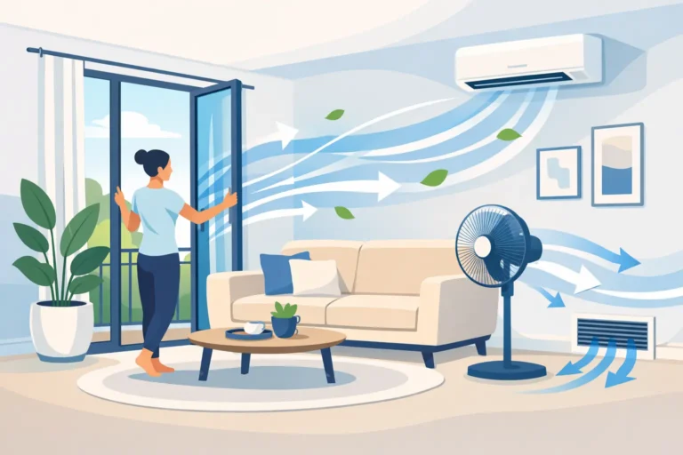 How to Improve Indoor Airflow at Home