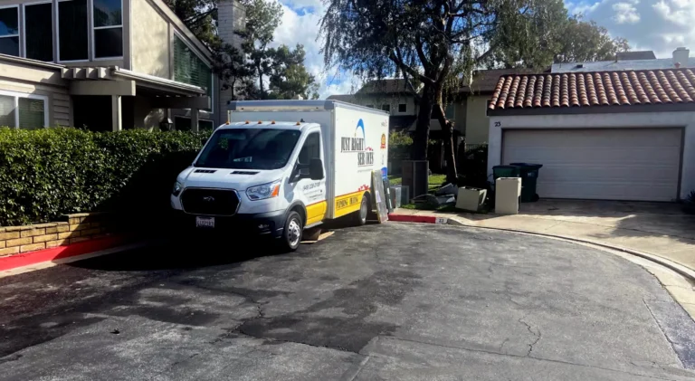 image of just right installation vehicle