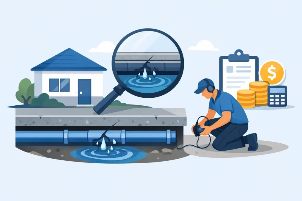 Slab Leak Detection Cost: What to Expect