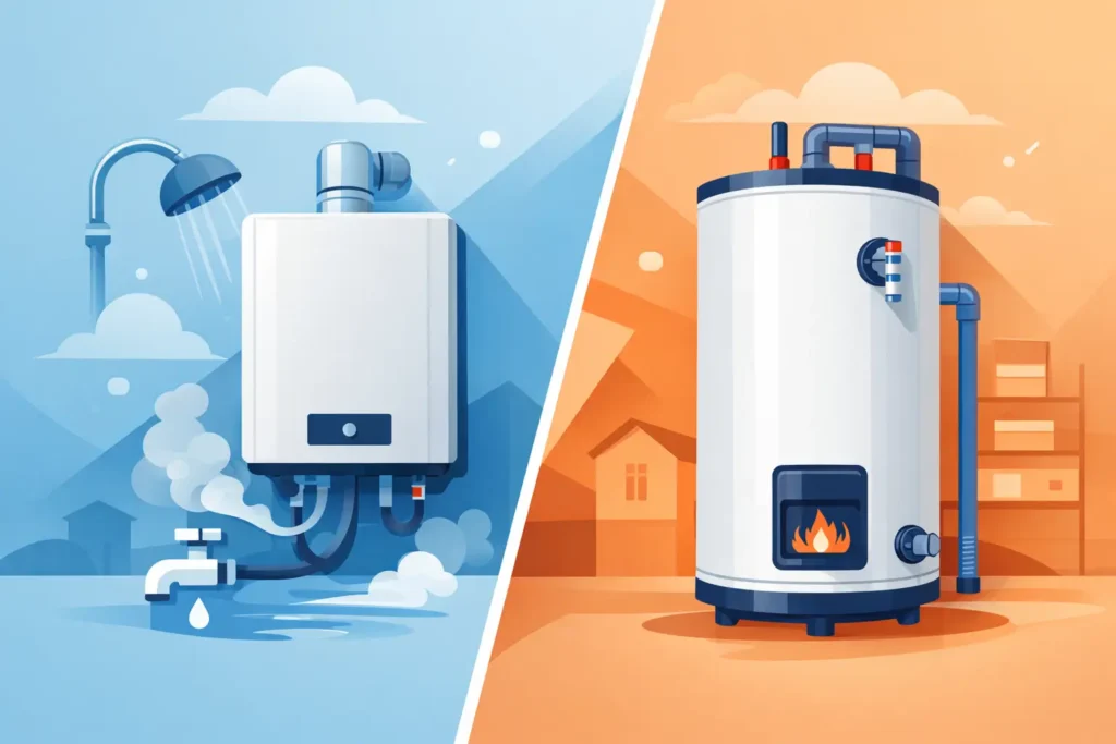 Tankless vs Tank Water Heater: Which Fits?