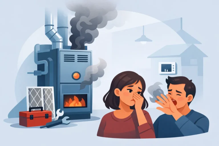 Why Does Furnace Smell Burnt? What It Means